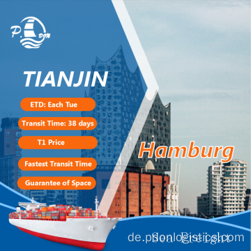 Versandkosten von Tianjin nach Hamburg